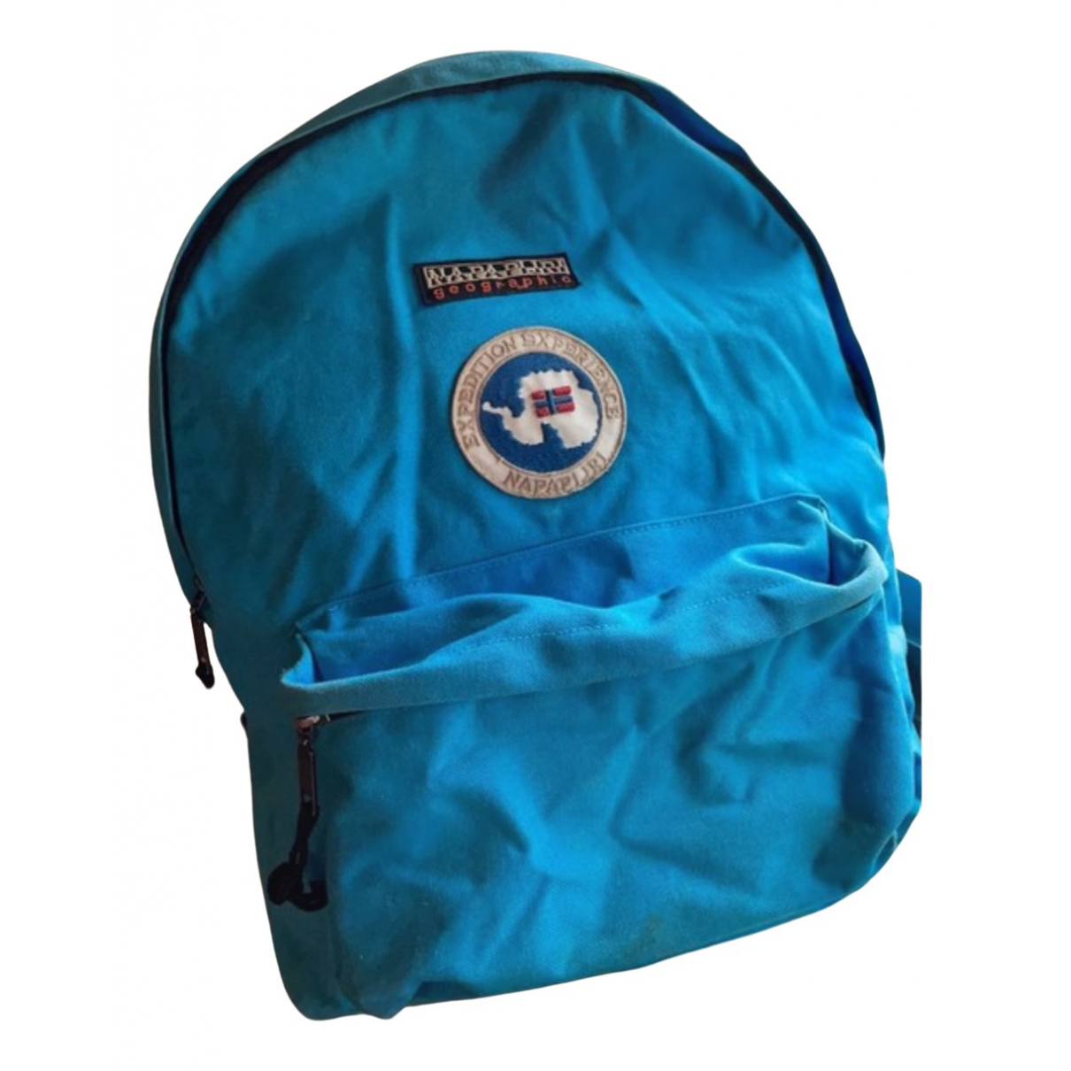 Backpack Napapijri Blue in Cotton 